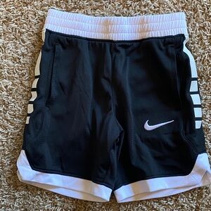 Nike Black and White Sports Shorts